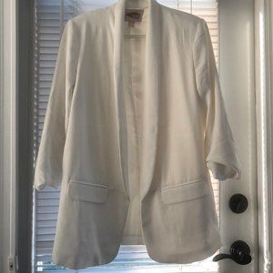 White Blazer - Womens